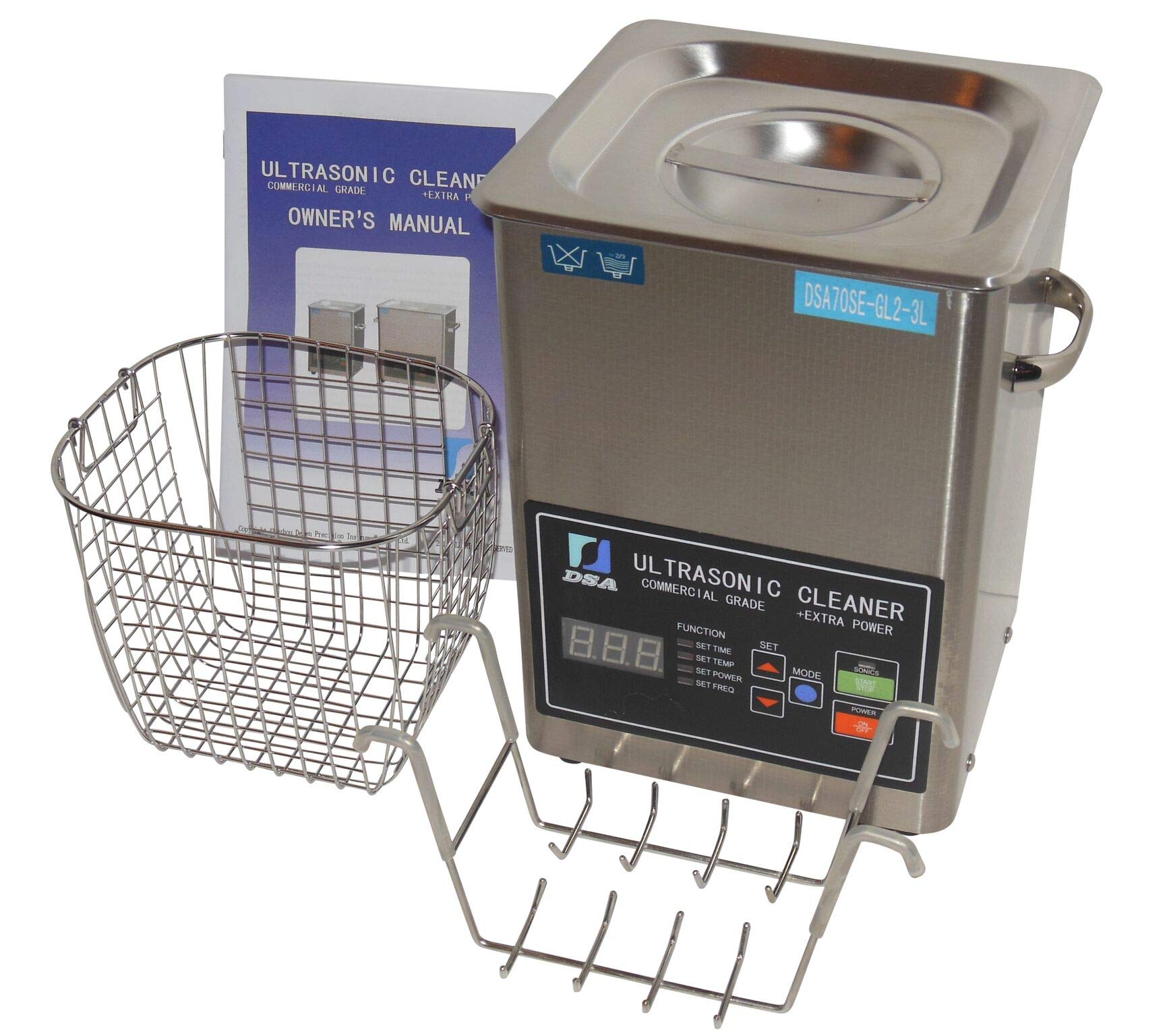 Amazon.com: Ultrasonic Cleaner (3L) with Dual Frequency Control